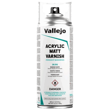 Vallejo Matte Spray Varnish 531 - 400 ml