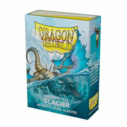 Dragon Shield Japanese Dual Matte Sleeves - Glacier 'Miniom' (60 Sleeves)