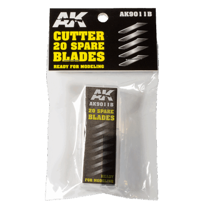 AK Interactive - 20 Spare Blades for Cutter