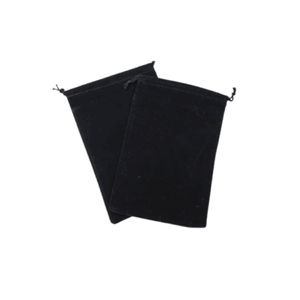 Chessex Small Suedecloth Dice Bag Black